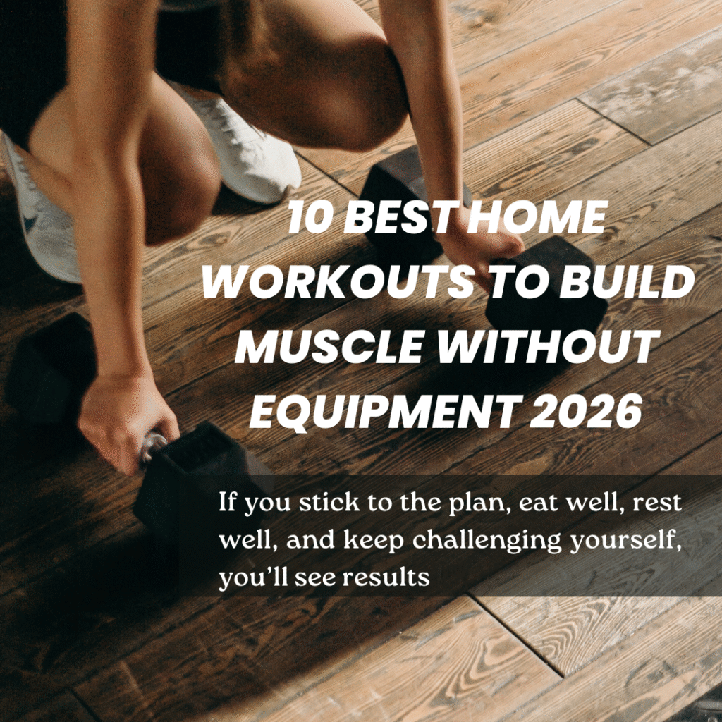 10 best home workouts to build muscle without equipment 2026