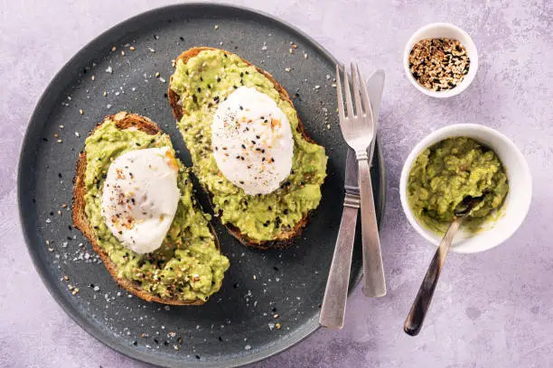 10 Quick and Healthy Breakfast Recipes to Kickstart Your Day avocado toast with poached egg