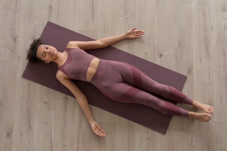 yoga corpse pose savasana