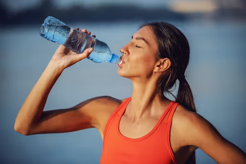 drink enough water (your metabolism depends on it)