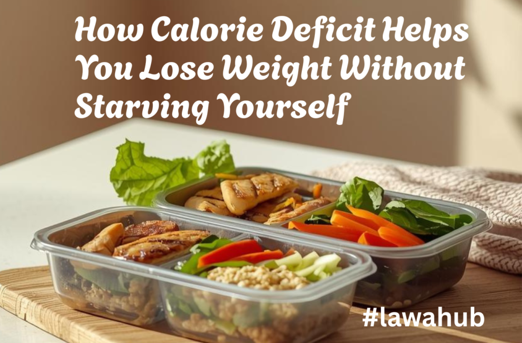 how calorie deficit helps you lose weight without starving yourself