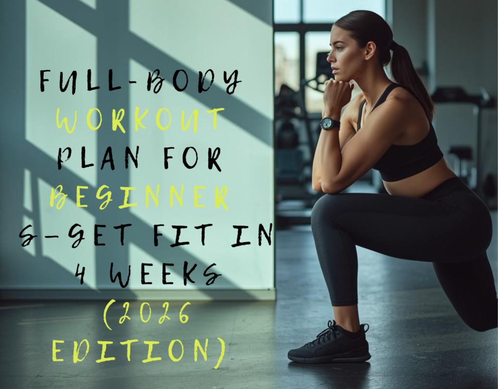 full body workout plan for beginners—get fit in 4 weeks (2026 edition)